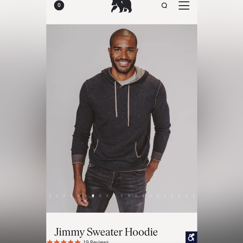 Normal Brand “Jimmy” Sweater Hoodie